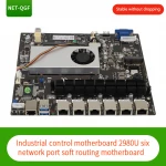 2980U six network multi-network port network security  pfsense mini computer soft routing server motherboard