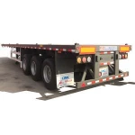 3 Axle container semi trailer