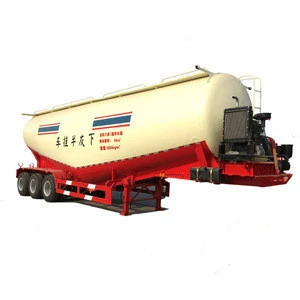 3 axles bulk cement silo power tanker truck trailer