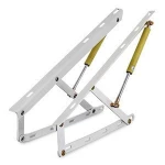 3 ft Pneumatic Bed Lift Mechanism Frame Gas Spring Bed Storage Lift Kit for Box Bed Sofa Storage Lifter Lift Up Hardware