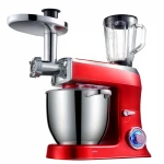 3 in 1 Upgrade Food Mixer  Kitchen Robot Multifunction 7 liter Stand Mixer With Meat Grinder Juicer Function Best for Sales