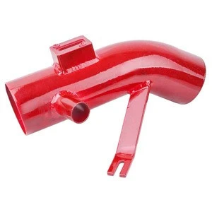 3 inch Red Mandrel-Bent turbo intake pipe For H onda Accord