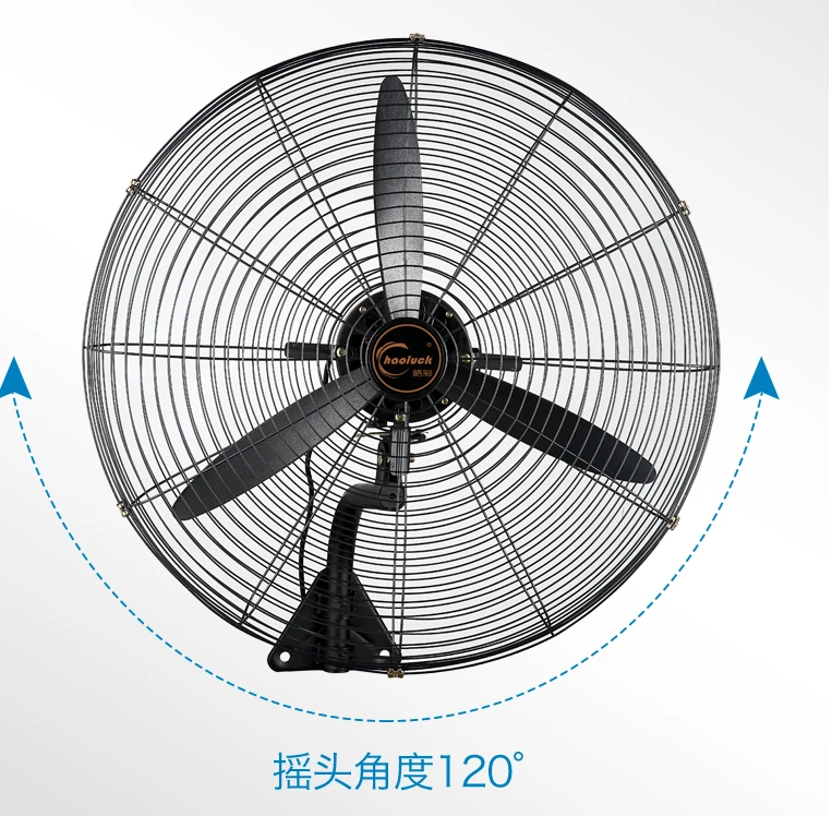 30 Inch Industrial Big Size Cheap Electric Motor Mounted 3 Blades 110v Wall Fan in stock