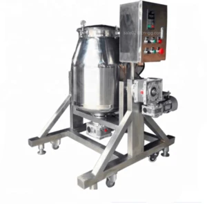 300L tea leaf stainless steel rotary drum mixer blender for coffee bean and grounded coffee