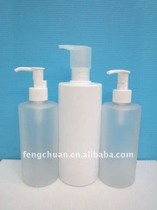 300ml 500ml Clear cosmetic packaging empty body lotion dispenser bottle