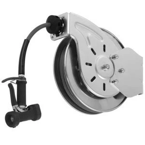 304 Stainless steel 50&quot; 35&quot; Hose Reel with  Spray Valve