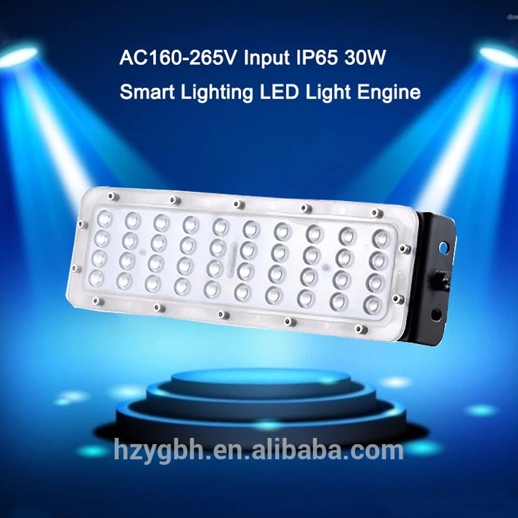30W AC160-265V Input Cheap Smart Lighting LED Light Engine with Built-in Driver Outdoor LED Module Retrofit Kit For Flood Light