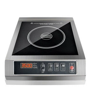 3500W high power  stainless steel waterproof touch  control commercial single induction cooker