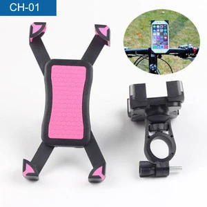 360 Rotation Universal Bike Holder Car Mount, Cell Phone Bicycle Rack Handlebar Holder for iPhone 7