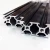 Import 3d printer 6063 t5 aluminum extruded profiles anodized extruded 2020 v slot aluminum profile from China