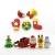 Import 3D shape rubber a Christmas eraser from China