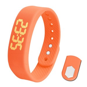 3D T5 LED Display Sports Silicone Fitness Bracelet Smart Step Tracker Pedometer