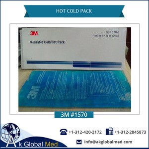 3M 1570 Reusable Forehead Gel Hot Cold Pack Belt &amp; Medical Gel Ice Pack