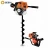Import 4 stroke fuel earth auger garden powerful petrol 35.8cc from China