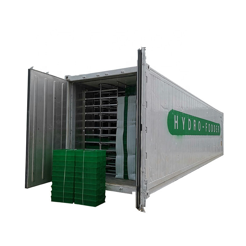 Buy 40ft Barley Fodder Container | Hydroponic Green Fodder Machine For ...