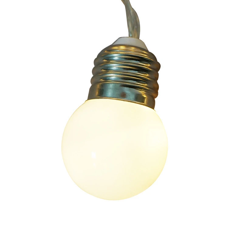 40L warm white LED,multicolor ball string light,white ball string light for home or party decoration