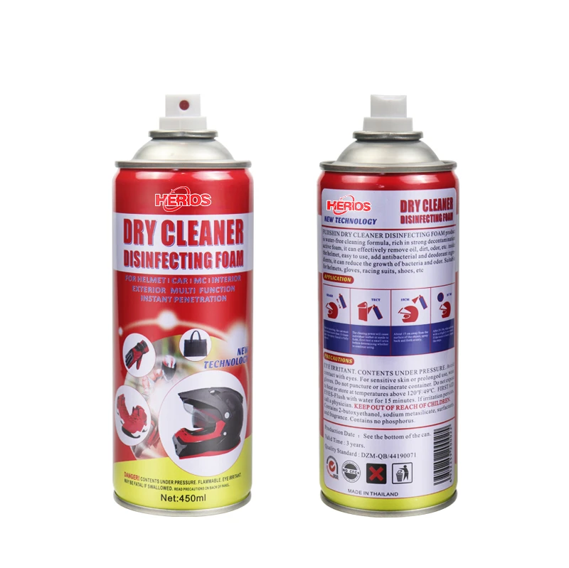 450ml  Hot Sale helmet Foam Cleaner Spray