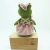 Import 46cm Promotional home decoration stuffed soft green plush lady frog with pink dress from China