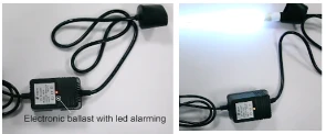 4W 10W 12W 16W 25W 30W 40W 55W UVC Germicidal Lamp T5 water management system CE certificated Electronic Ballast with power cord