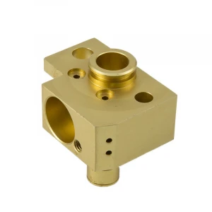 5 axis cnc machining and milling parts brass flanges coupling custom brass flange