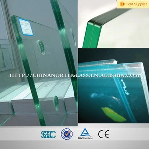 5 Clear Tempered+0.76 PVB+5 Clear Tempered Laminated Glass