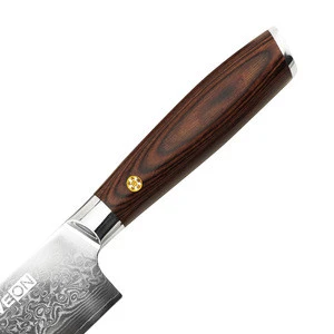 5 Inch Wholesale Custom Damascus Steel Utility Knife Kitchen