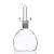 Import 500ml Round Glass Cruet Olive Oil Vinegar Dispenser bottle from China
