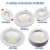 Import 50pcs 7W 10W 12W 15W 20W 30W Cool White Recessed Led Down Lights Dimmable Aluminum COB Led Downlight from China