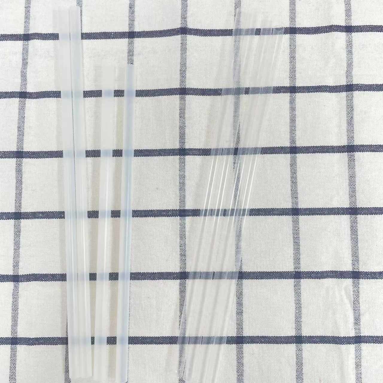 5*200mm White Color PLA Biodegradable Drinking Straw Biodegradable Straw