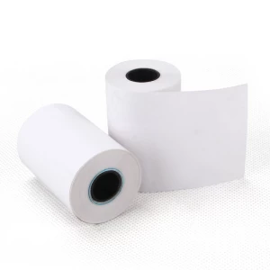57mm 2 1/4 Inch Cash Register paper Atm Pos Terminal Receipt Roll Thermal Paper Roll Pure White 70gsm