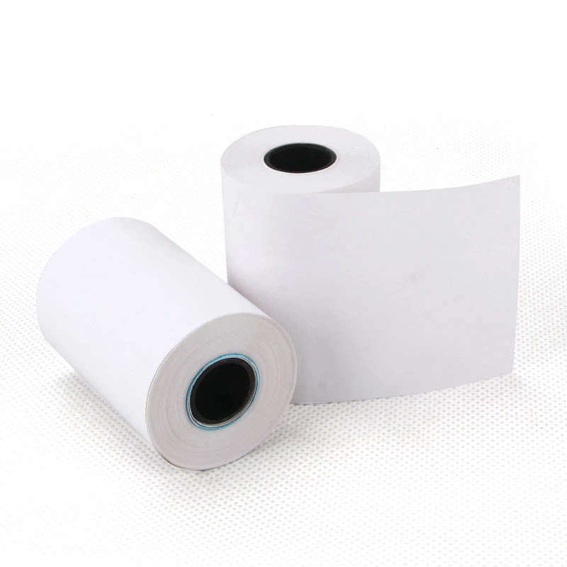 57mm 2 1/4 Inch Cash Register paper Atm Pos Terminal Receipt Roll Thermal Paper Roll Pure White 70gsm