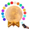 5.9inch Dimmable Color Changing Battery Operated Home Decor Night Light 3D Led Moonlight