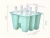 Import 6 Cavities Amazon Sales Food Grade Silicone Ice Cream Freezer Mold Popsicle Molds with Stick from China
