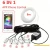 Import 6 in 1 RGB LED Atmosphere Car Light Interior Ambient Light Fiber Optic Strips Light by App Control DIY Music 8M Fiber Optic Band from China
