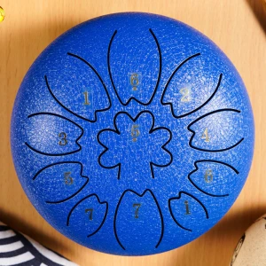 6 inch 11 Tones Steel Tongue Percussion Drum High Quality Steel Tongue Drum percussion-instrument