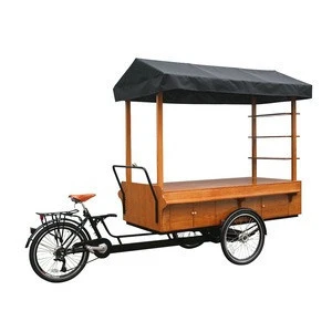 6 Speed 500W Electric Powered Mobile Business Use Street Vending Bicycle Multi-function Coffee Bike