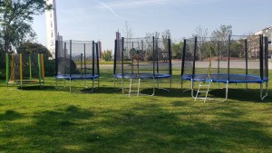 6ft-16ft garden trampoline for  gym equipment