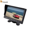 7" Split Screen 4 Channel  Color Screen Car TFT LCD Monitor With U Shaped Bracket