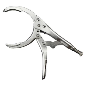 8/10 Inch Locking Pliers, Adjustable Oil Filter Plier Universal Oil Filter Grid Wrench Remover 40-100mm Range Wrench