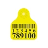 860 960 MHz UHF long range distance rfid bar code animal plastic cattle cow eartag ear tag for cattle cow