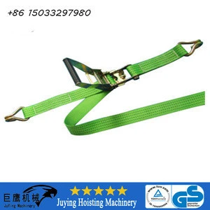 8Meter x 50mm heavy duty Ratchet Ratcheting tiedowns Lorry Lashing Cargo Trailer Straps with Eye Hooks/Easy