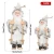 Import 8&quot;Inch Christmas Santa Claus   Ornaments Decorations Tree Hanging Figurines Collection Doll Pendant Small Traditional Holiday from China