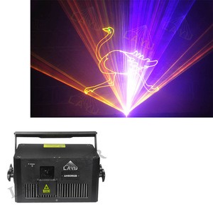 8w Full Colors Professional Outdoor Stage Laser Lighting Show 8000mw RGB DJ Laser Light