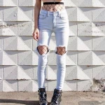 9488#fashion street  black womens fishnet stockings