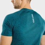 95 polyester 5 spandexchina sports fitted custom logo black plain gym mens t-shirts