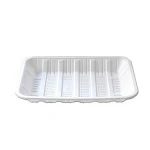 9" biodegradable disposable tray  corn starch tableware