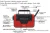 Import AA battery dynamo rechargeable multi functional dynamo radio flashlight portable radio from China