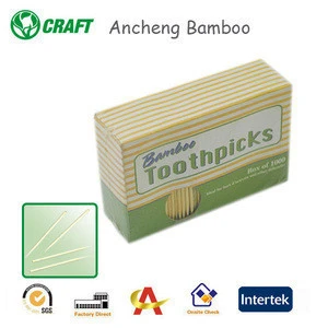 AC Factory All Kinds Packing High Quality Bamboo Toothpicks