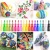 Import Acrylic Paint Marker Pens, 12 Colors Premium Waterproof Permanent Paint Art Marker Pen Set for Rock Painting from China