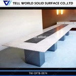 Acrylic Solid Surface Boardroom Conference Desk Modern Designs